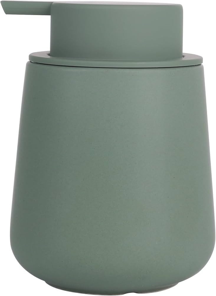 INGOFIN Ceramic Lotion Dispenser - 12oz Refillable Hand Soap Dispenser Bathroom, Modern Liquid So... | Amazon (US)