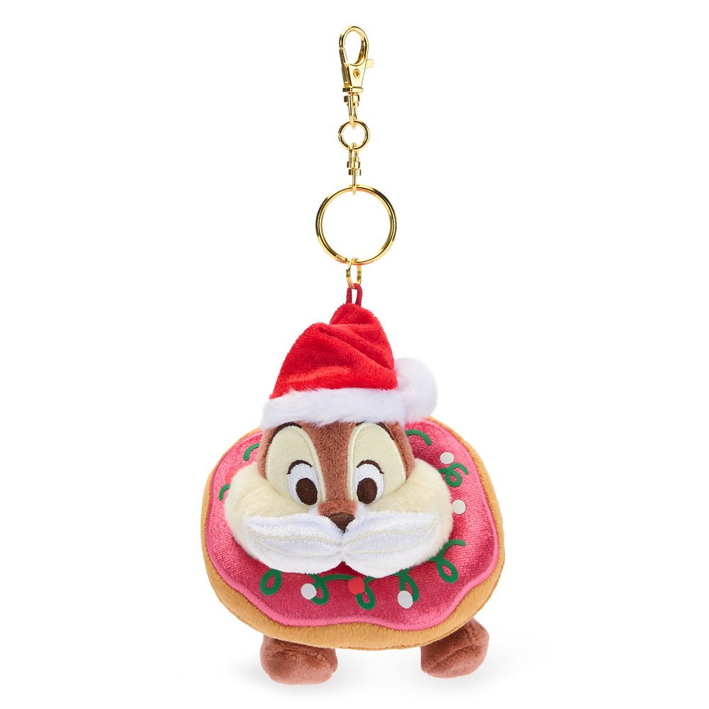 Chip Santa Donut Plush Keychain – Disney Store Japan | Disney Store