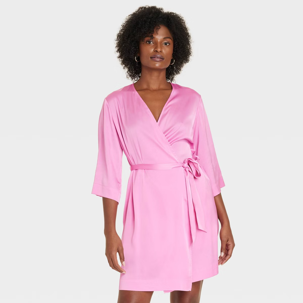Women's Satin Robe - Auden™ | Target