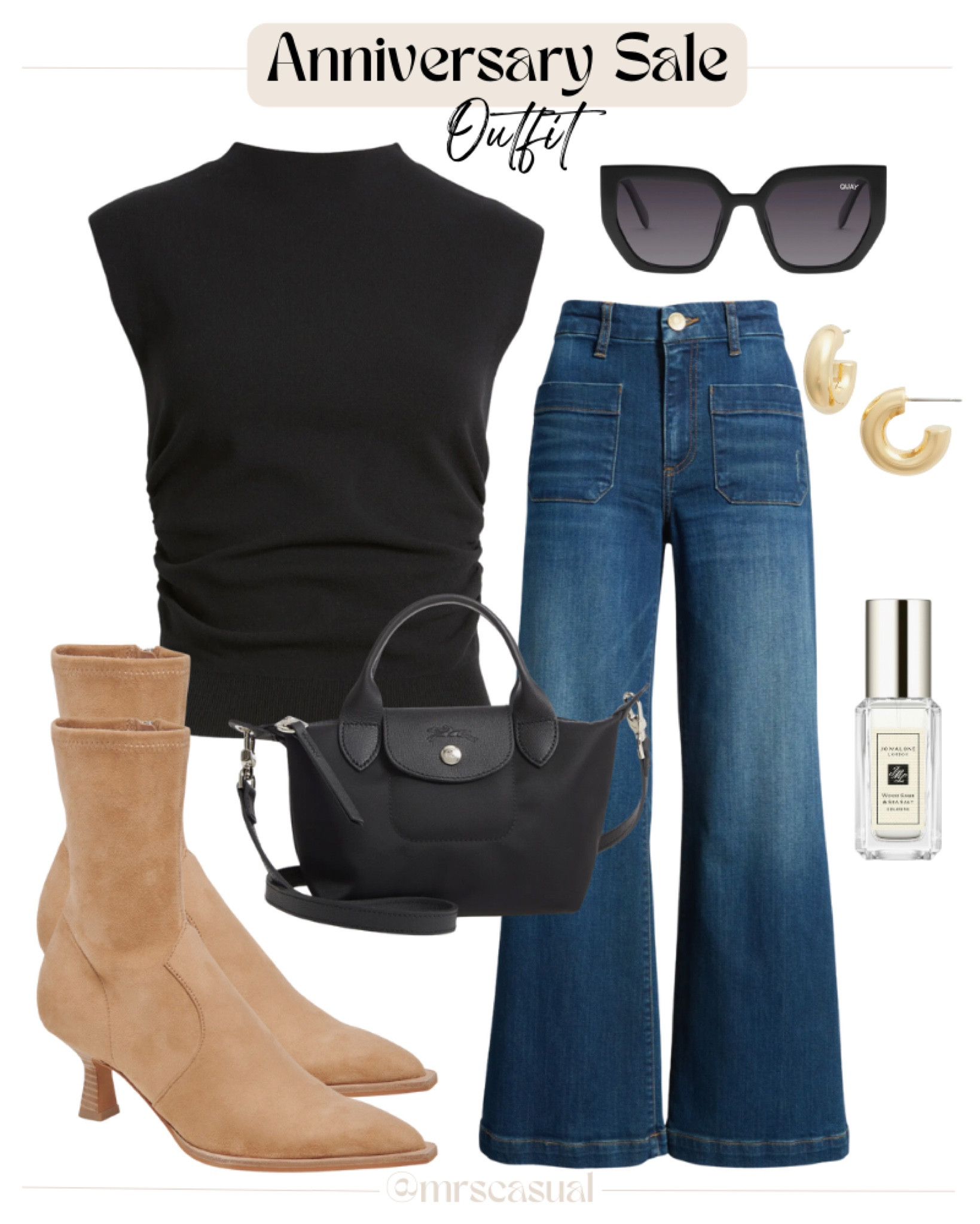 The best jeans in the Nordstrom sale! Size down. Ps trust me on these booties 👌🏻👌🏻👌🏻👌🏻 

#LTKxNSale #LTKSaleAlert #LTKShoeCrush