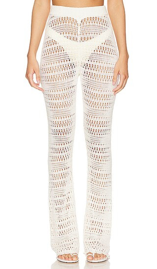 Golden Hour Pant in Cream | Revolve Clothing (Global)