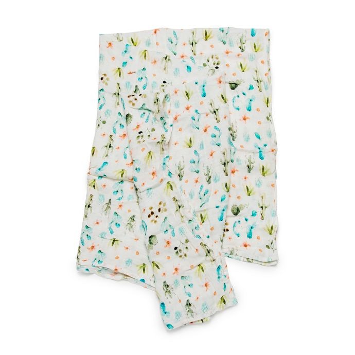 Loulou Lollipop Cactus Floral Swaddle Blanket | buybuy BABY | buybuy BABY