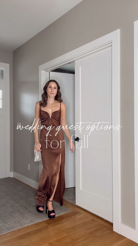 Wedding guest or special occasion options for fall under $100🍂 which is your fave? 

Wedding guest dress | Lulus | special occasion dress | jumpsuit | going out bag | fall dress | dressed up 



#LTKwedding #LTKfindsunder100 #LTKstyletip