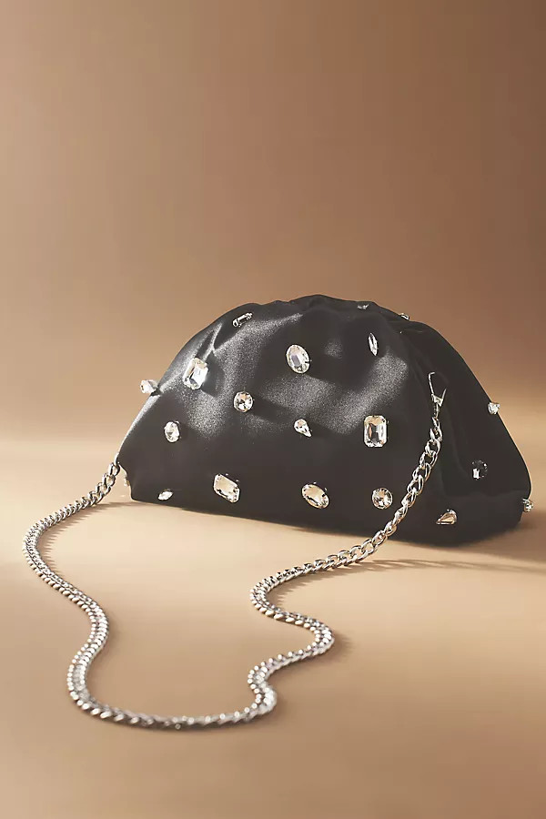 Frankie Mini Rhinestone Clutch | Anthropologie (US)