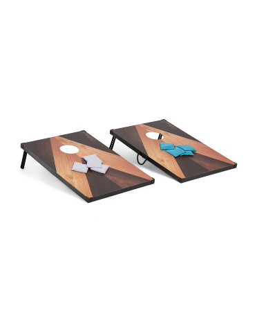 Ks 2 Cornhole Boards With 8 Bags | TJ Maxx