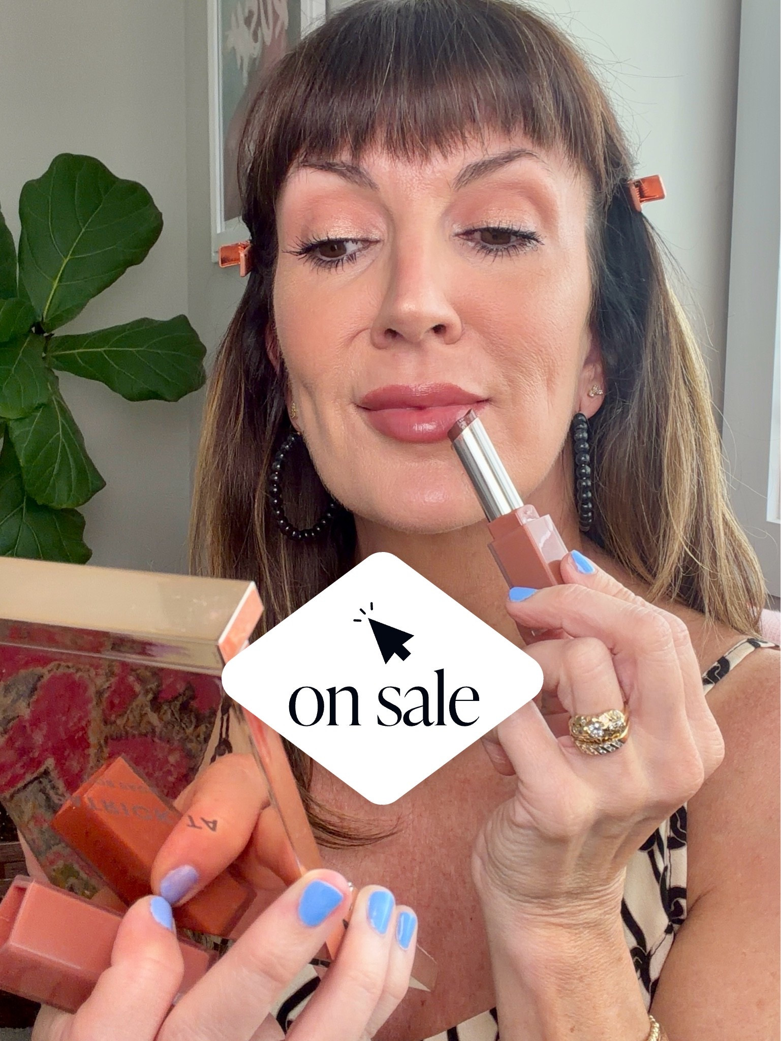 5️⃣0️⃣% off! This GLOSS STIX by Fenty Beauty is one of my fave formulas for pigment and shine!! Wearing “sp’ice cold” here - a pretty pink brown for fall

#LTKgrwm #LTKOver40 #LTKBeauty