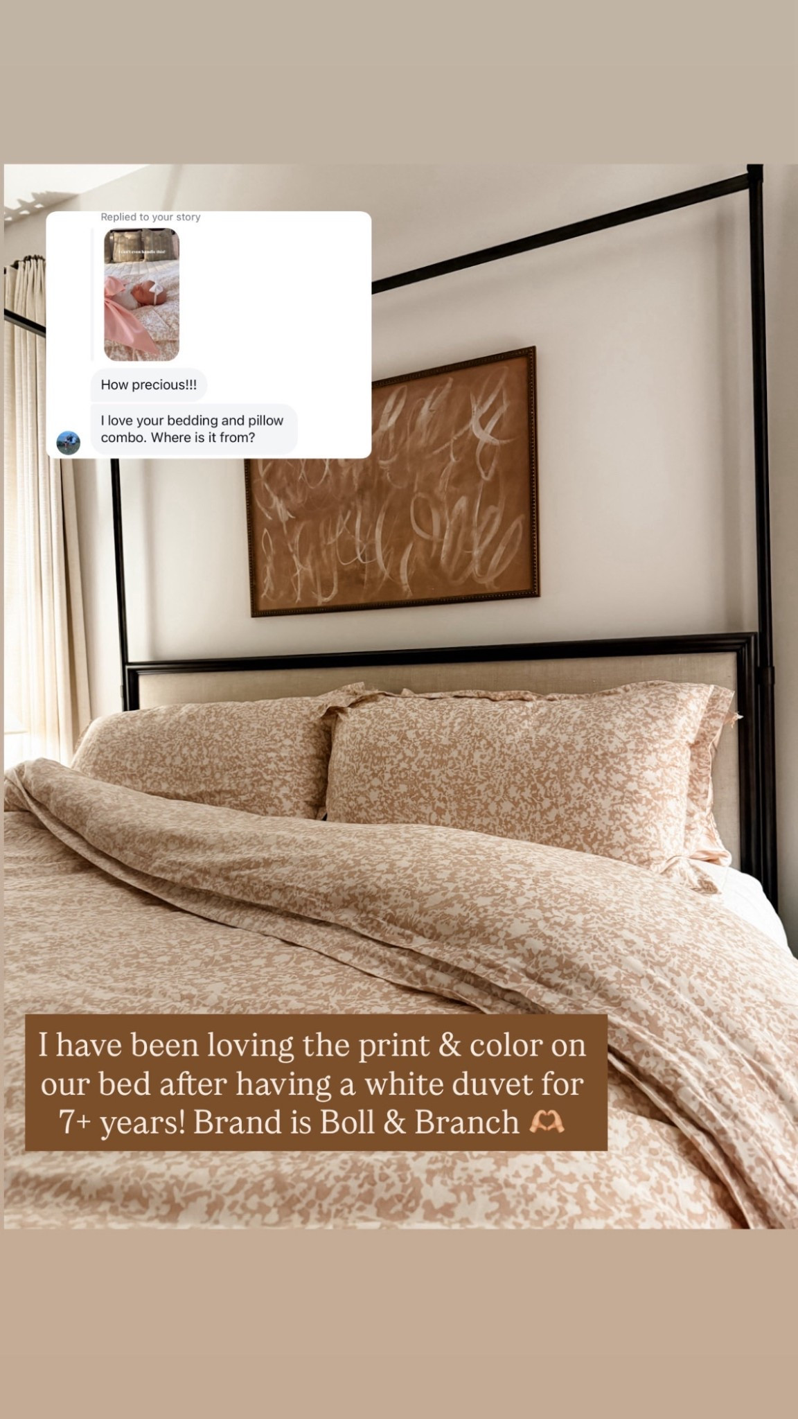 I’ve been loving this print for our bed! The material is so soft! 

Loverly Grey, master bedroom, sheets, comforter, duvet cover 

#LTKHome