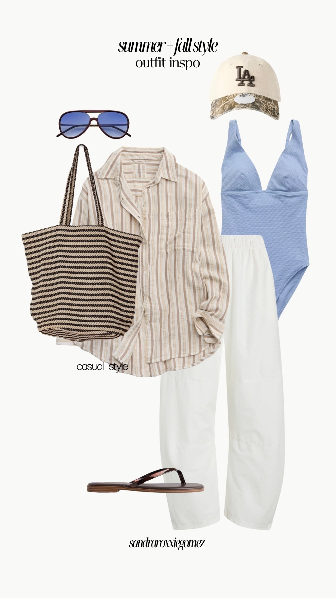 casual summer pieces / casual outfit Inspo | light blue swimsuit |

#LTKootd #LTKSwim #LTKSaleAlert