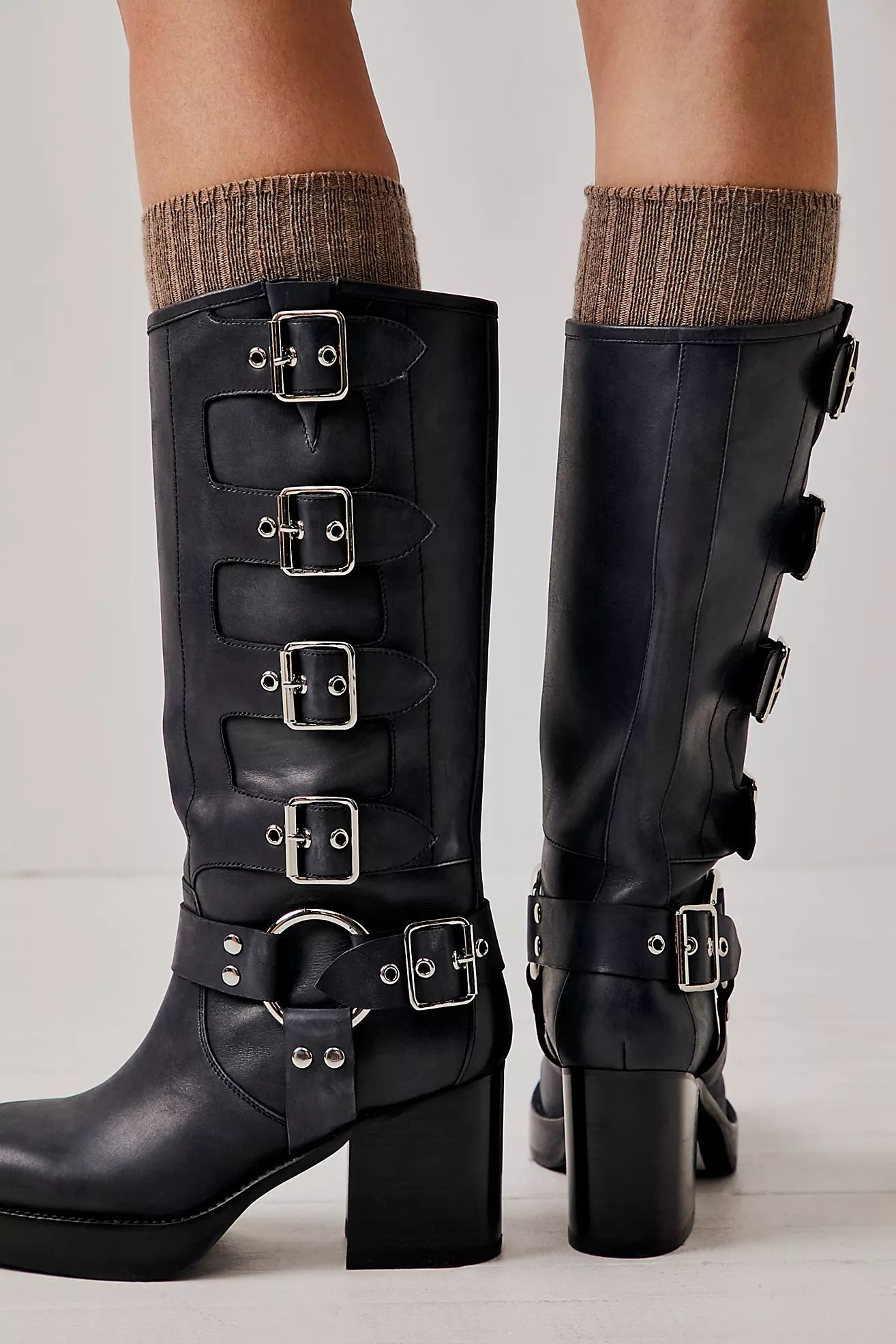 Buckle Up Baby Moto Boots | Free People (Global - UK&FR Excluded)