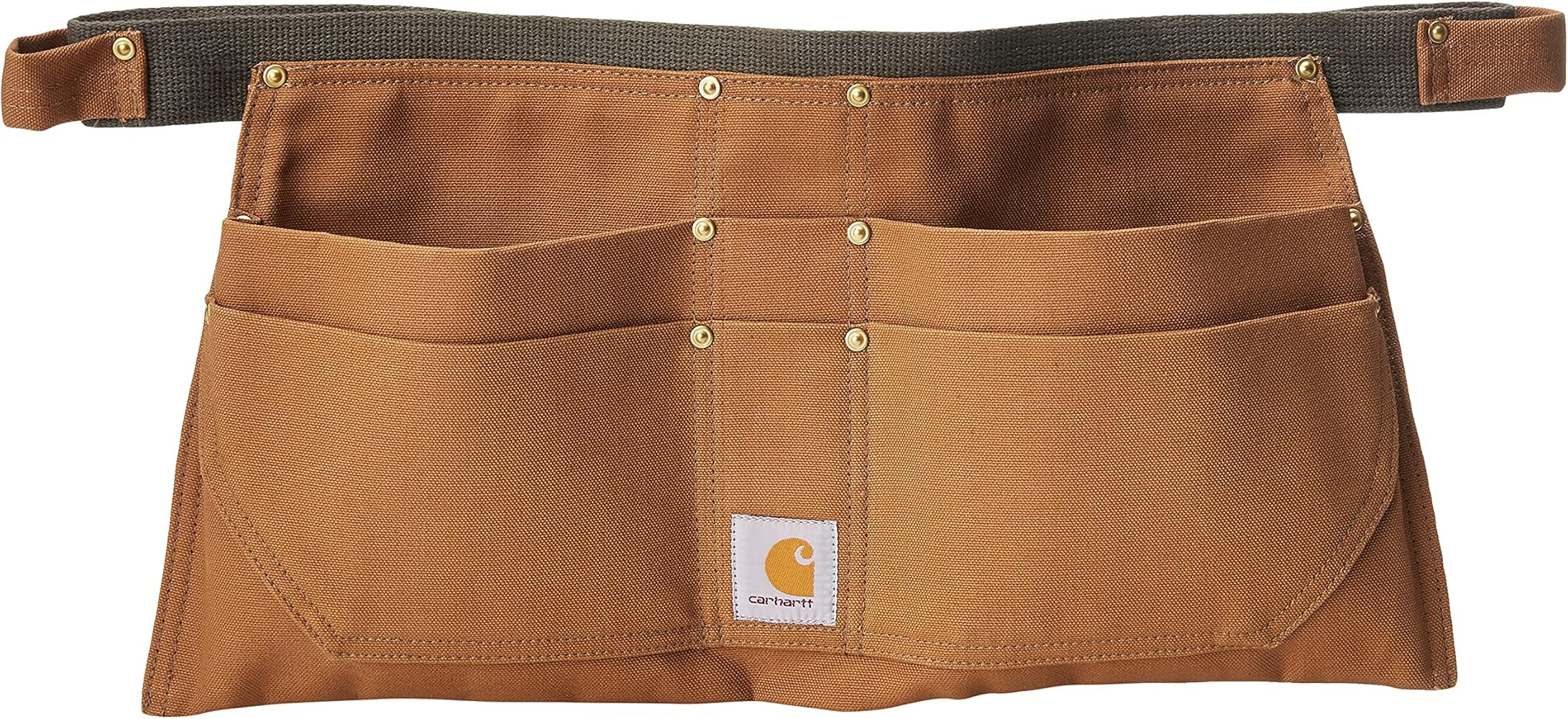 Carhartt Men's Duck Nail Apron,Carhartt Brown,Medium | Amazon (US)