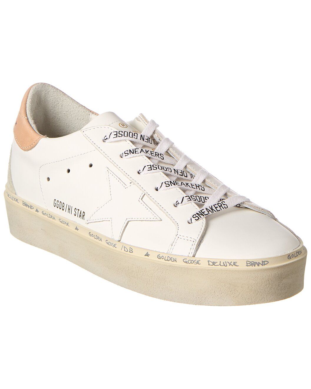Star Patch Leather Sneaker | Gilt