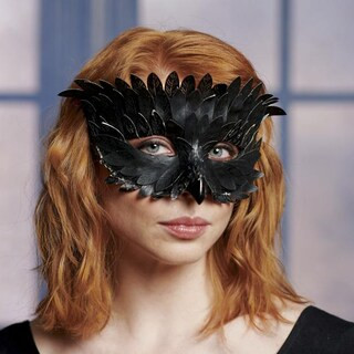 Masquerade Mask, Crow | Grandin Road | Grandin Road