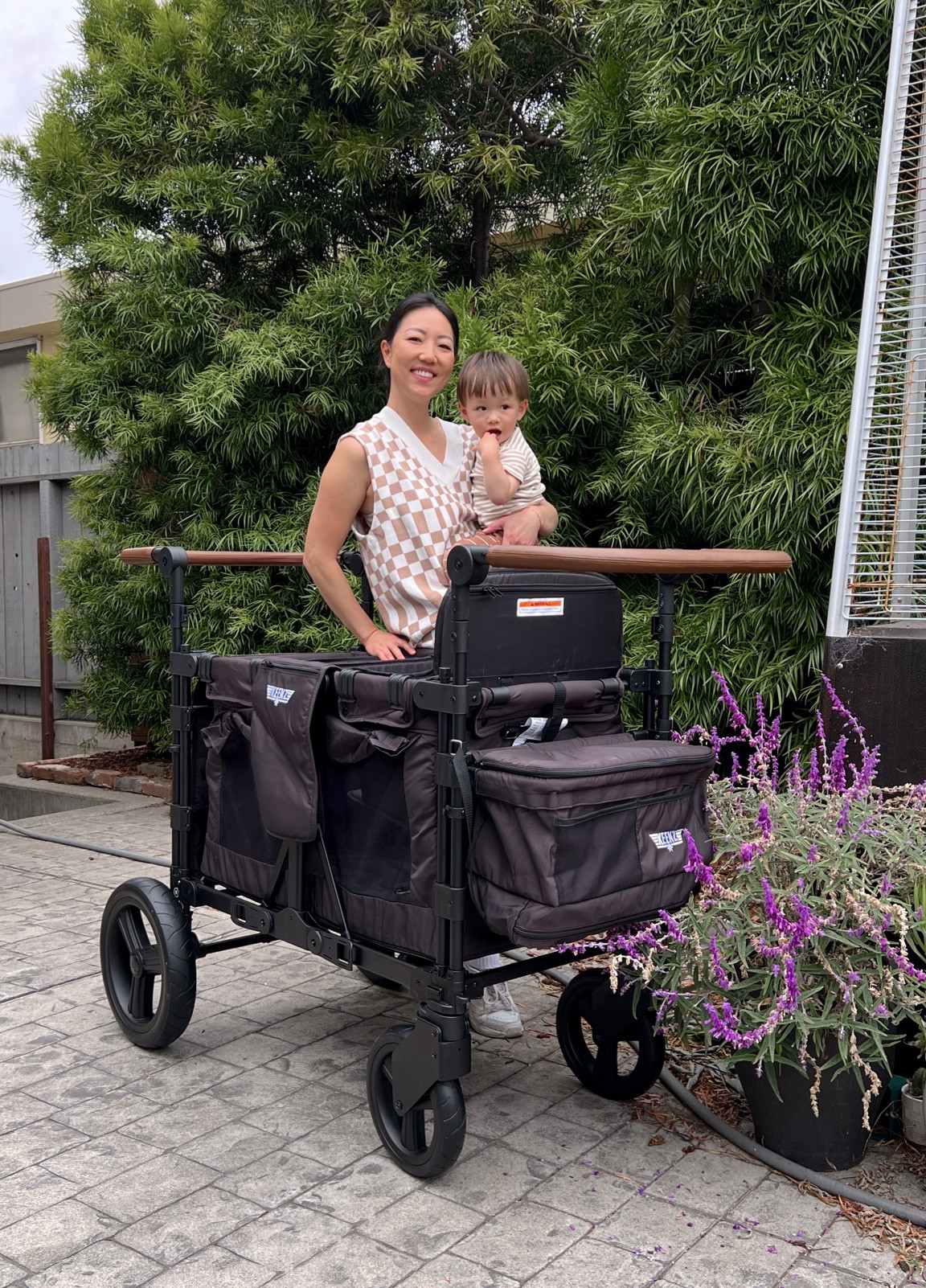 I got this baby wagon for $150 off on Rebelstork.com but linking the exact one on Amazon here . 