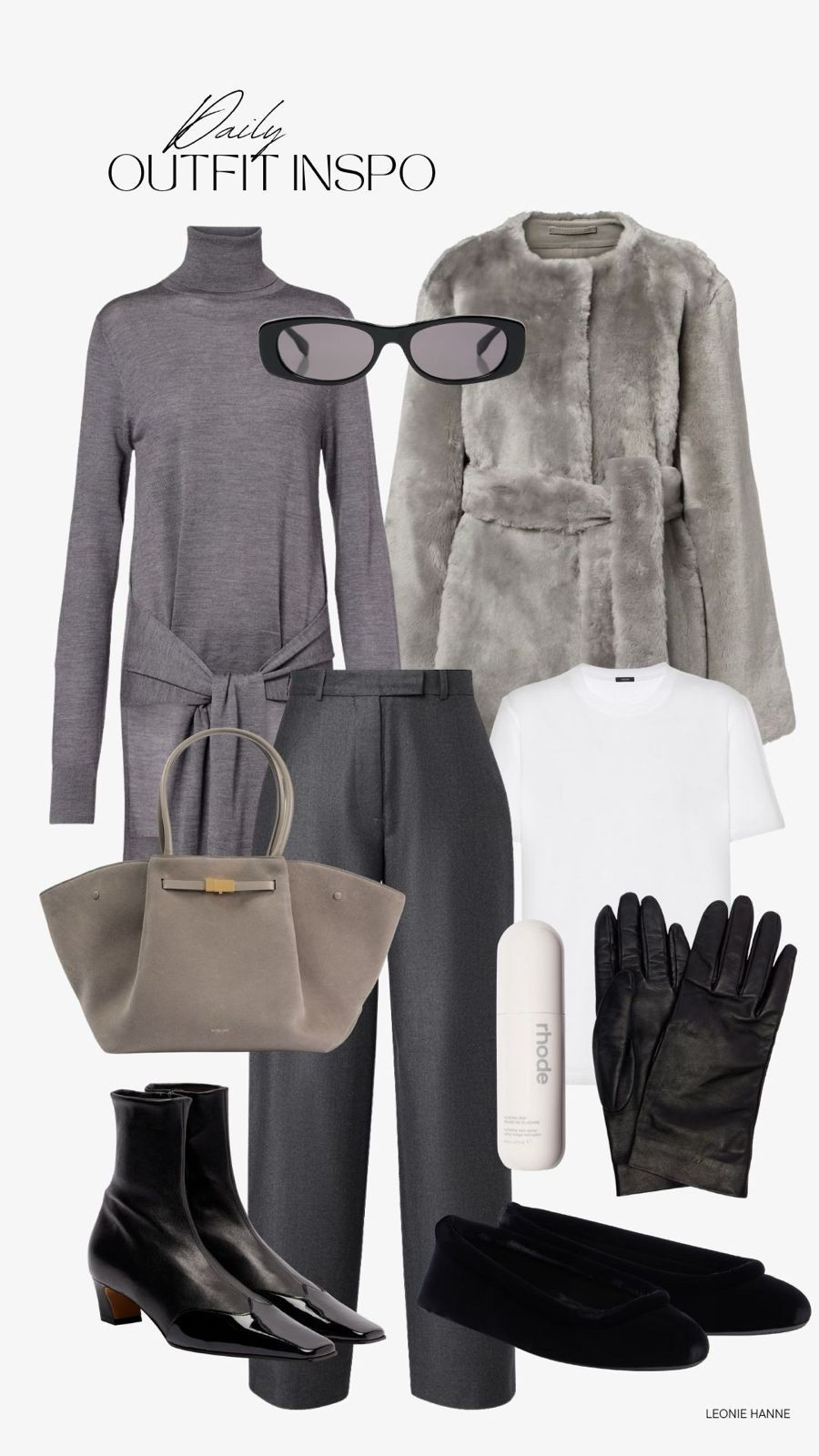 Daily look - shades of grey 🖤