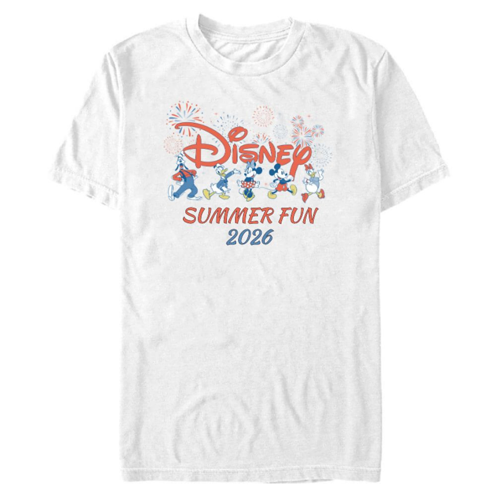 Mickey Mouse and Friends Americana Disney Logo T-Shirt  Customized | Disney Store