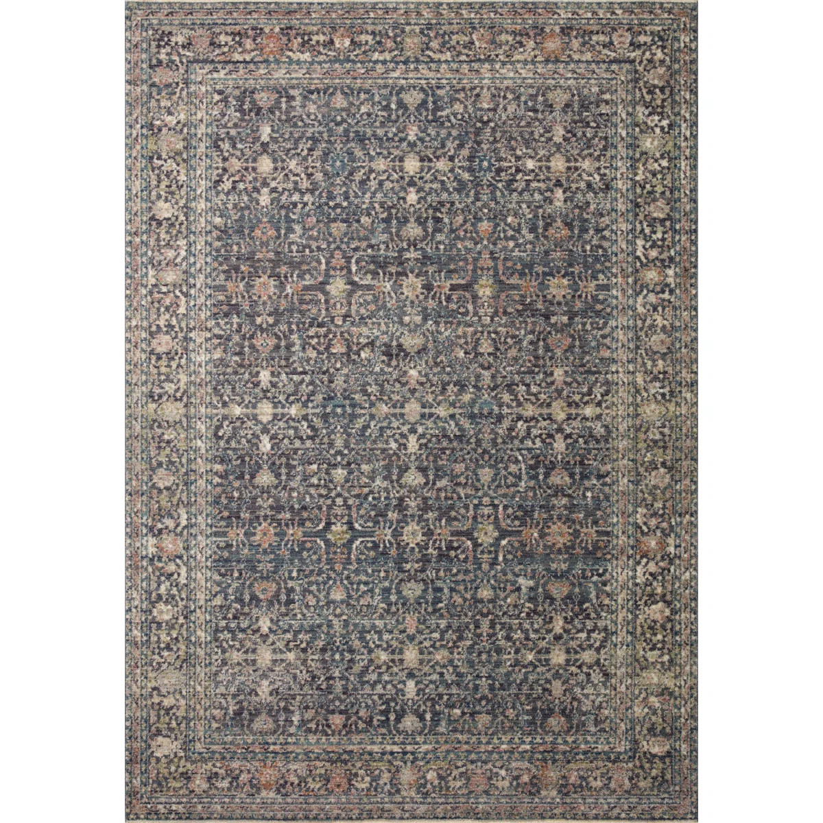Jean Stoffer x Loloi Bradbury Midnight / Multi Area Rug | Wayfair North America