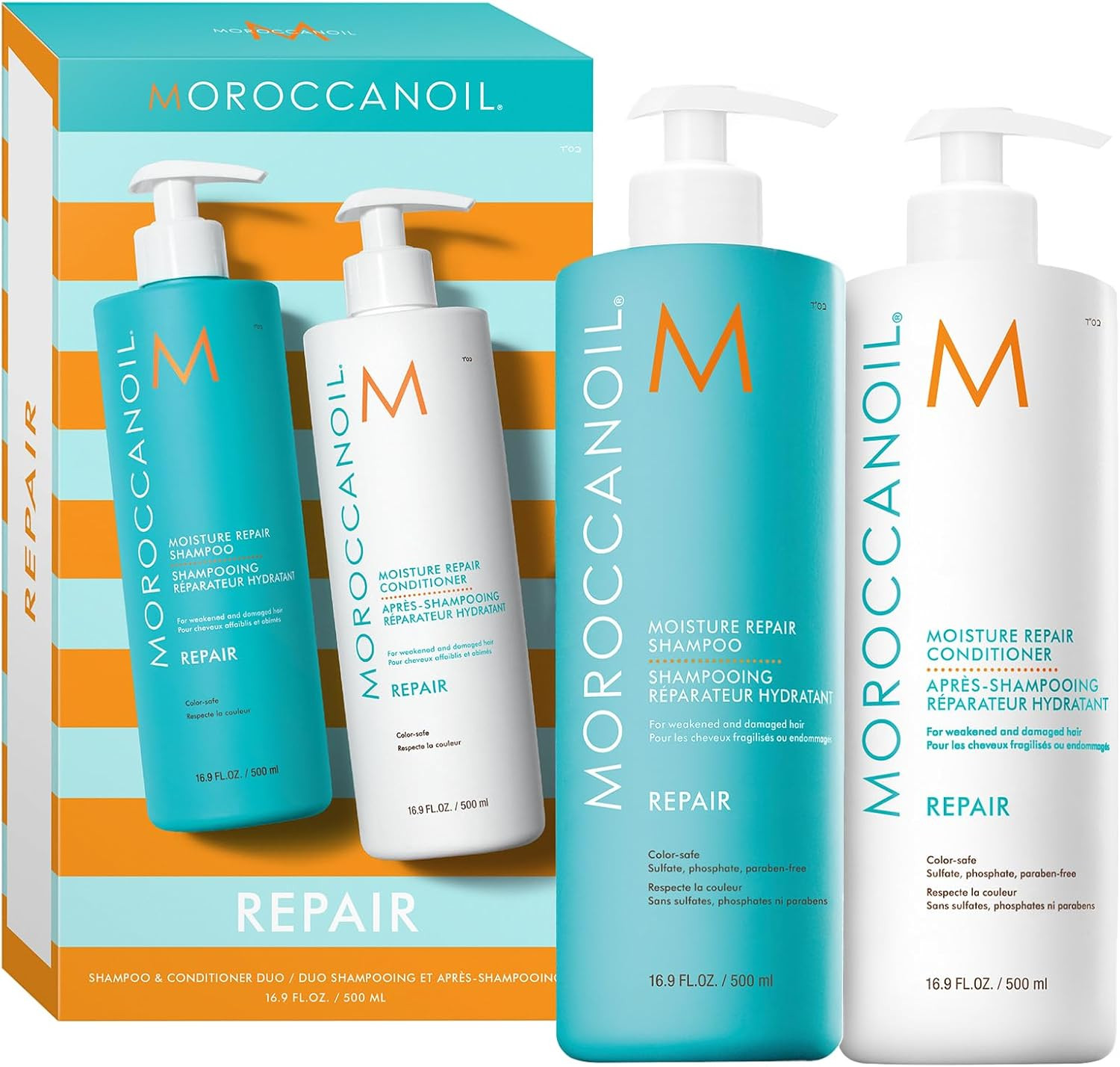 Moroccanoil Shampoo & Conditioner Half-Liter Set | Amazon (UK)