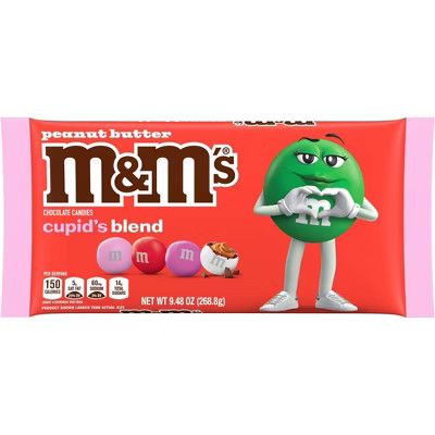 M&M'S Valentine's Day Peanut Butter Milk Chocolate Cupid's Blend Valentine Candy Assortment - 9.4... | Target