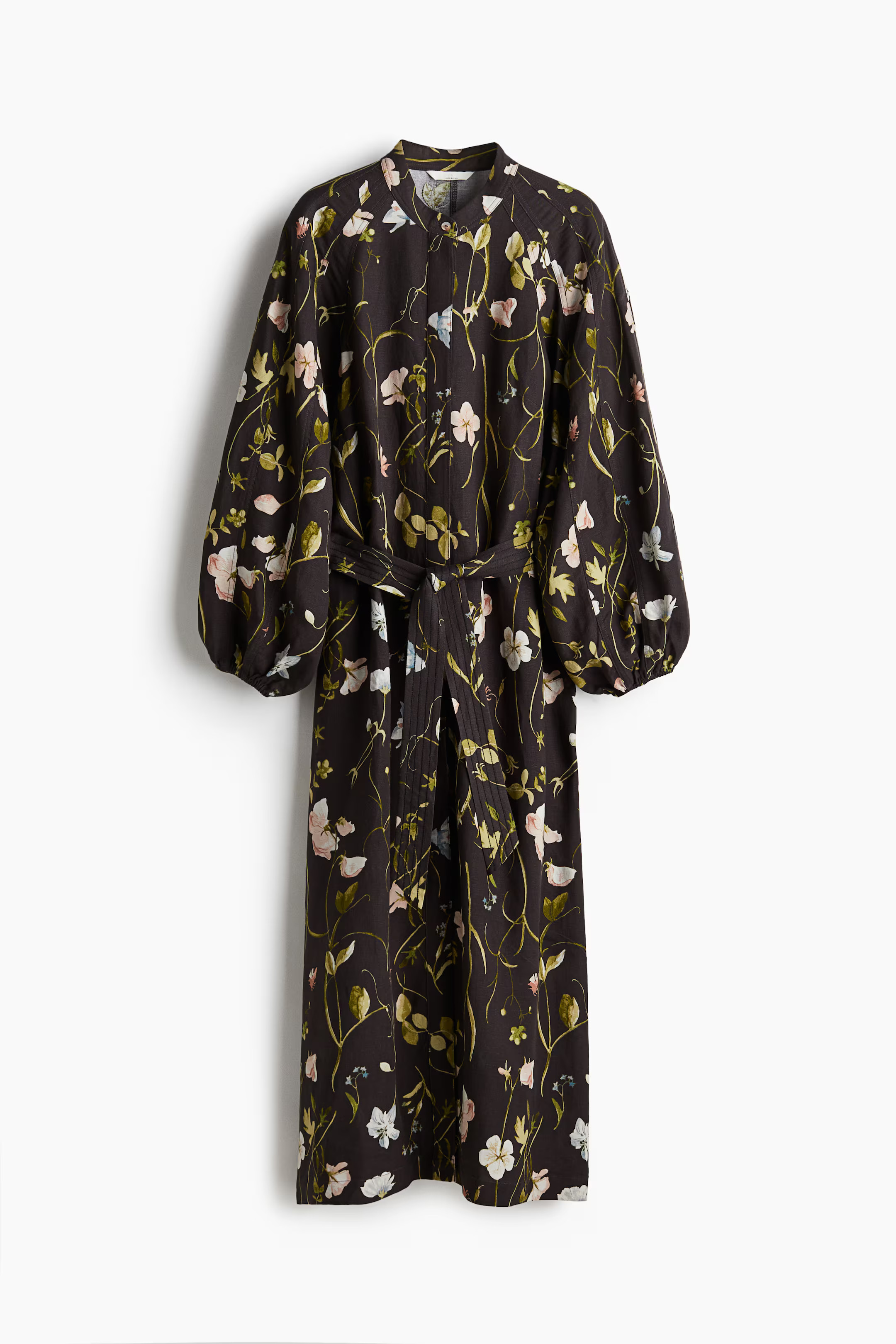 Linen-blend tie-belt dress | H&M (US + CA)