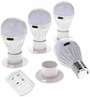 4 Pack - Alltro Bulb Portable Wireless COB LED Light Bulb, Battery Operated LED Night Lights, COB... | Amazon (US)