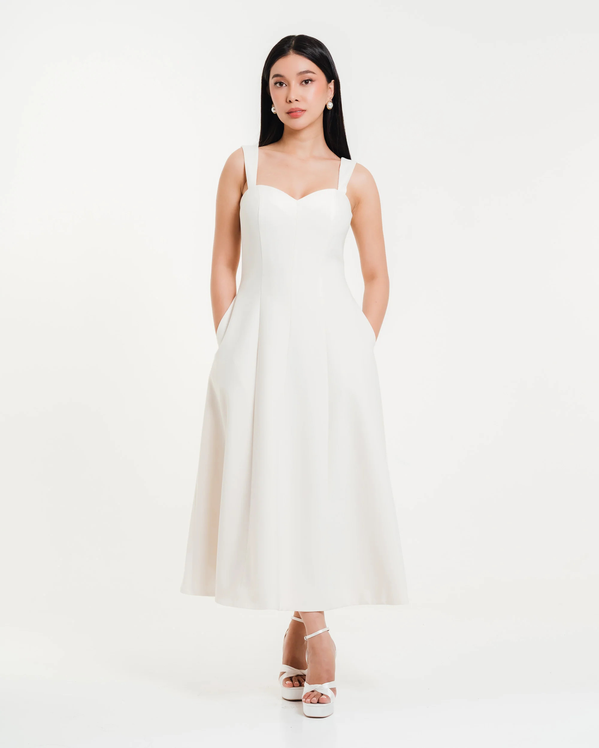 Margaux Midi Dress | Fleur Elize
