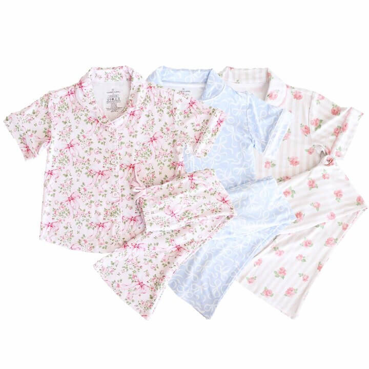 Girl's Two Piece Flare Lounge Sets | Caden Lane