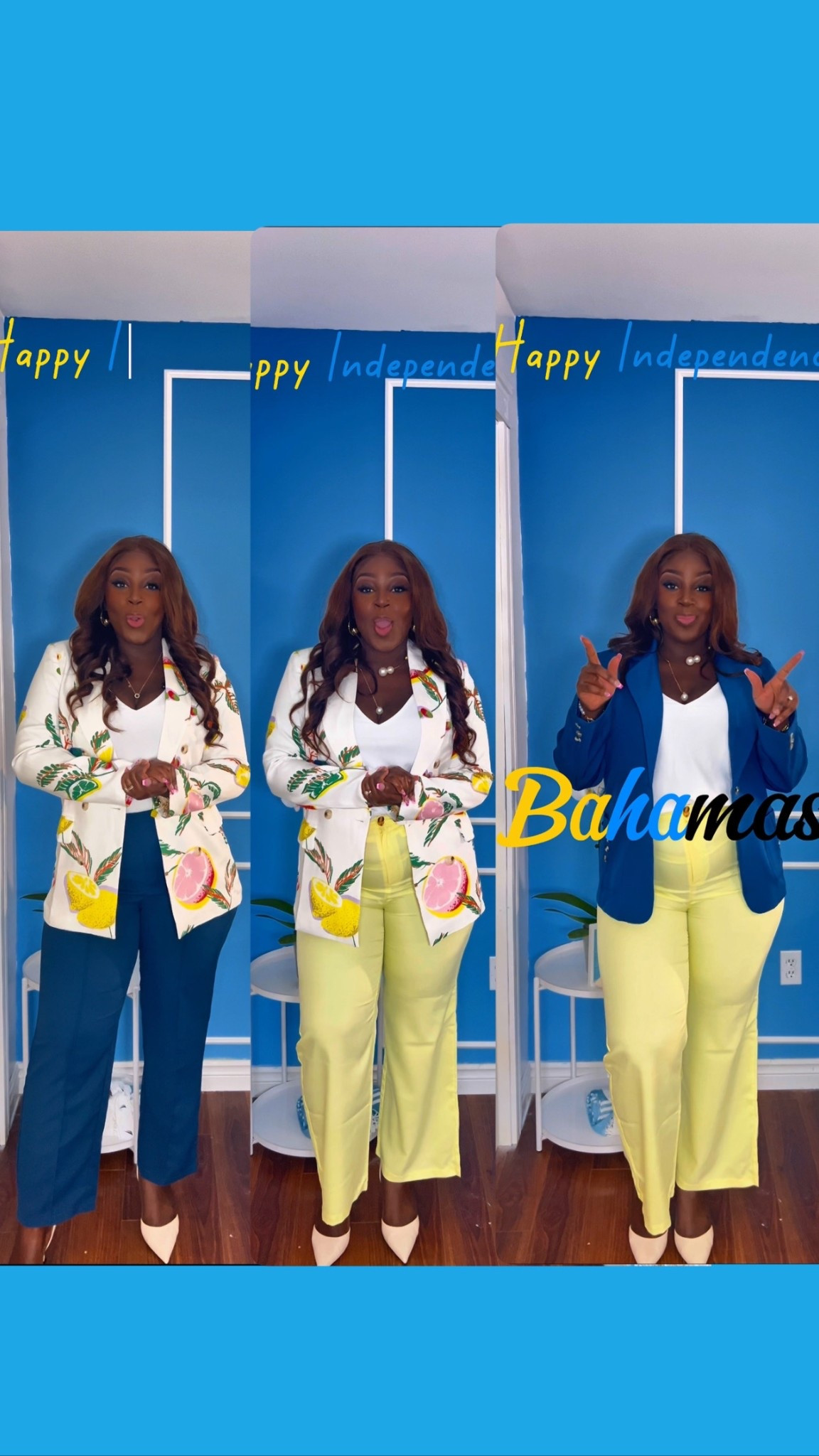 Happy Independence Day Bahamas. Bahamas inspired office outfits 🇧🇸💙💛🖤

#LTKsummer #LTKstyletip #LTKbeauty