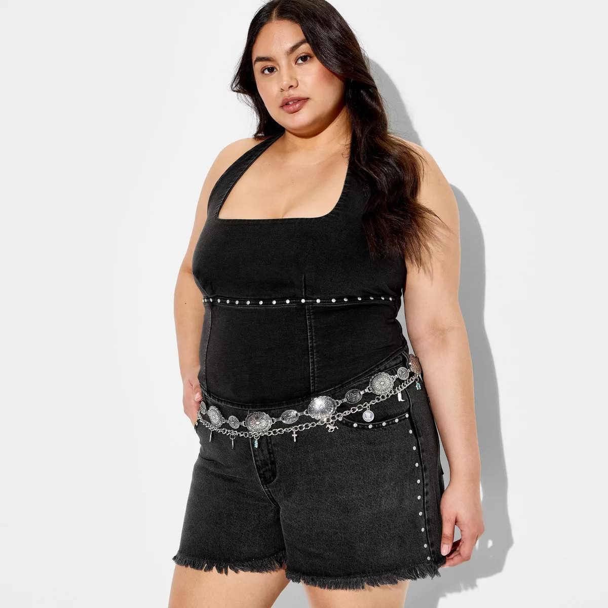 Women's Denim Shorts - Wild Fable™ Black 30 | Target