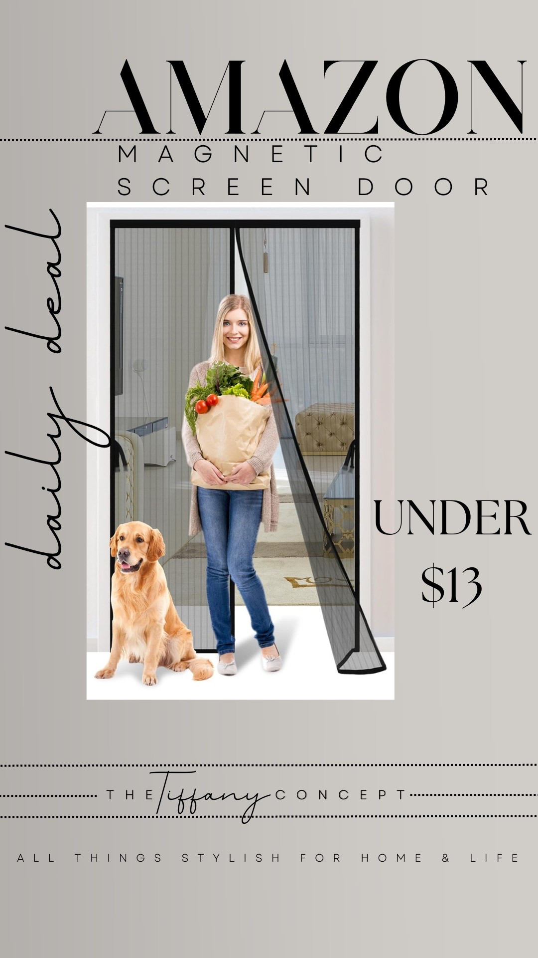 Keep those pesky bugs out of your home this season with the magnetic screen door. It allows for anyone to go in and out as they please [with ease] and it closes for you keeping all the bugs out! 

#LTKHome #LTKSeasonal #LTKSaleAlert
