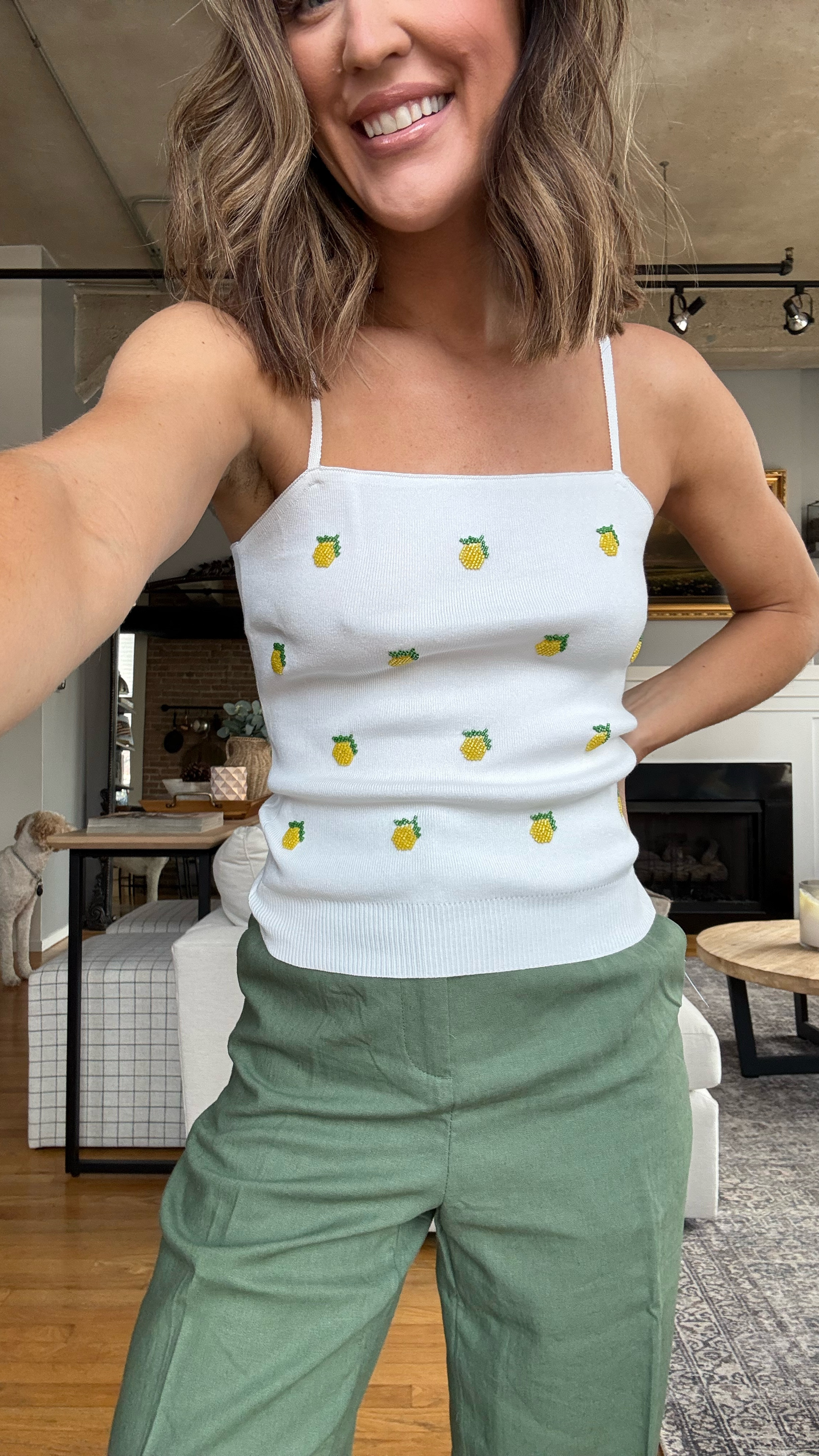 I can’t get over how good this beaded tank is! Fits TTS. The lemons are beaded 

#LTKFindsUnder50 #LTKTravel