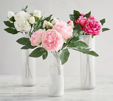 Faux Peony Bouquets | Pottery Barn (US)