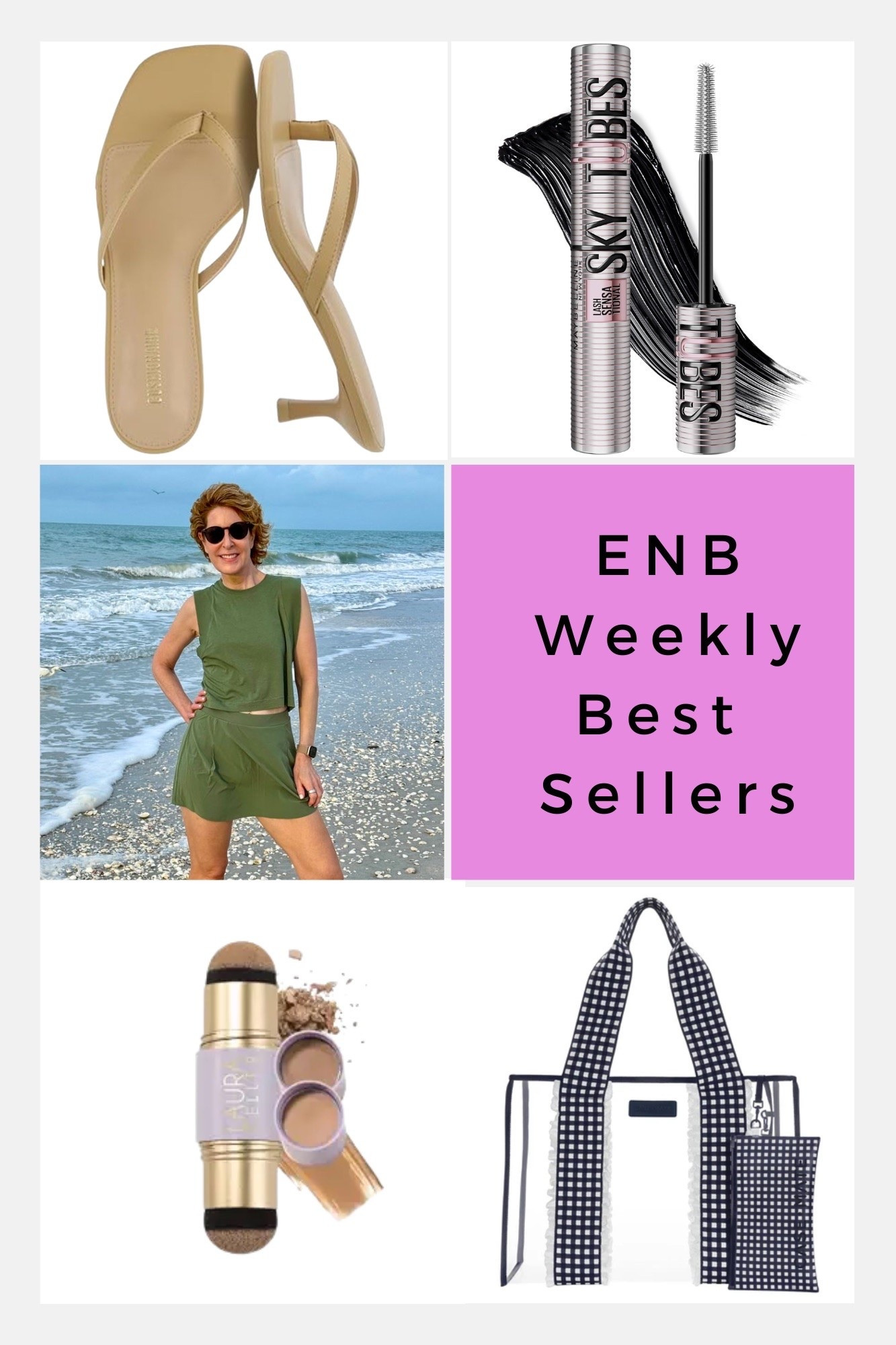 This week's best sellers are a fun mix of beauty and summer style! This tubing mascara is a must if you're tired of smudges, and the root touch-up makes covering grays and filling in thinning areas quick and easy. Yall are also loving the kitten-heeled flip-flops, one of this summer's shoe trends, along with the Case-Mate jelly tote that's perfect for beach days, errands, and vacations. And the flattering SPANX workout set continues to be a favorite for everything from workouts to running errands.

#LTKSaleAlert #LTKselfcare #LTKBeauty