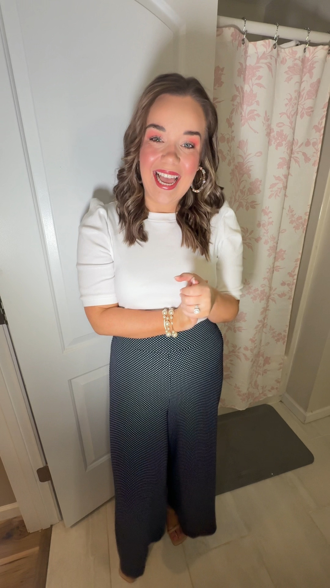 Sharing my outfit for the day! Linking similar pants 👖 💖

#LTKootd #LTKWorkwear #LTKdayinmylife