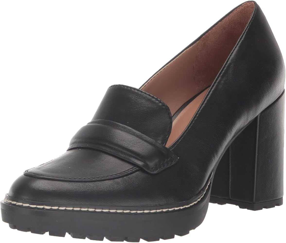 Naturalizer Women's Dabney Slip on Heeled Loafer Pump | Amazon (US)