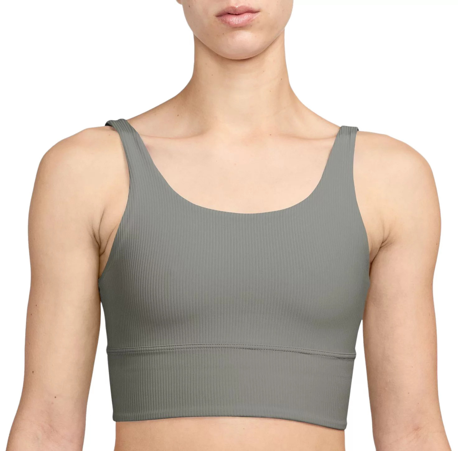 Nike Women's Zenvy Rib Light-Support Non-Padded Longline Sports Bra | DICK'S Sporting Goods