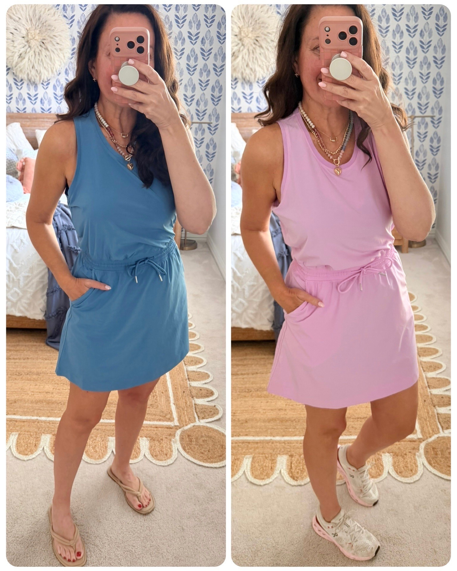 Wearing a small in this athletic dress that is perfect for a hot day!!
.

#LTKootd #LTKActive #LTKOver40