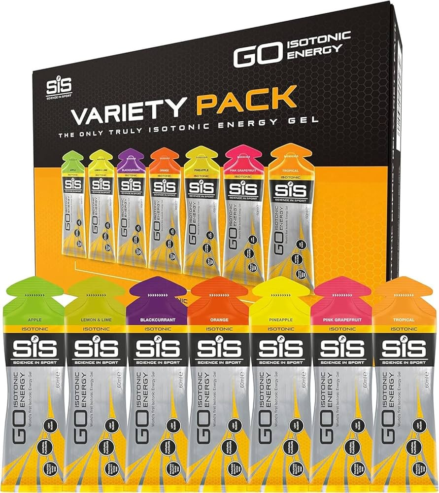 Science in Sport 60 ml Energy Gel Variety - Pack of 7 | Amazon (US)