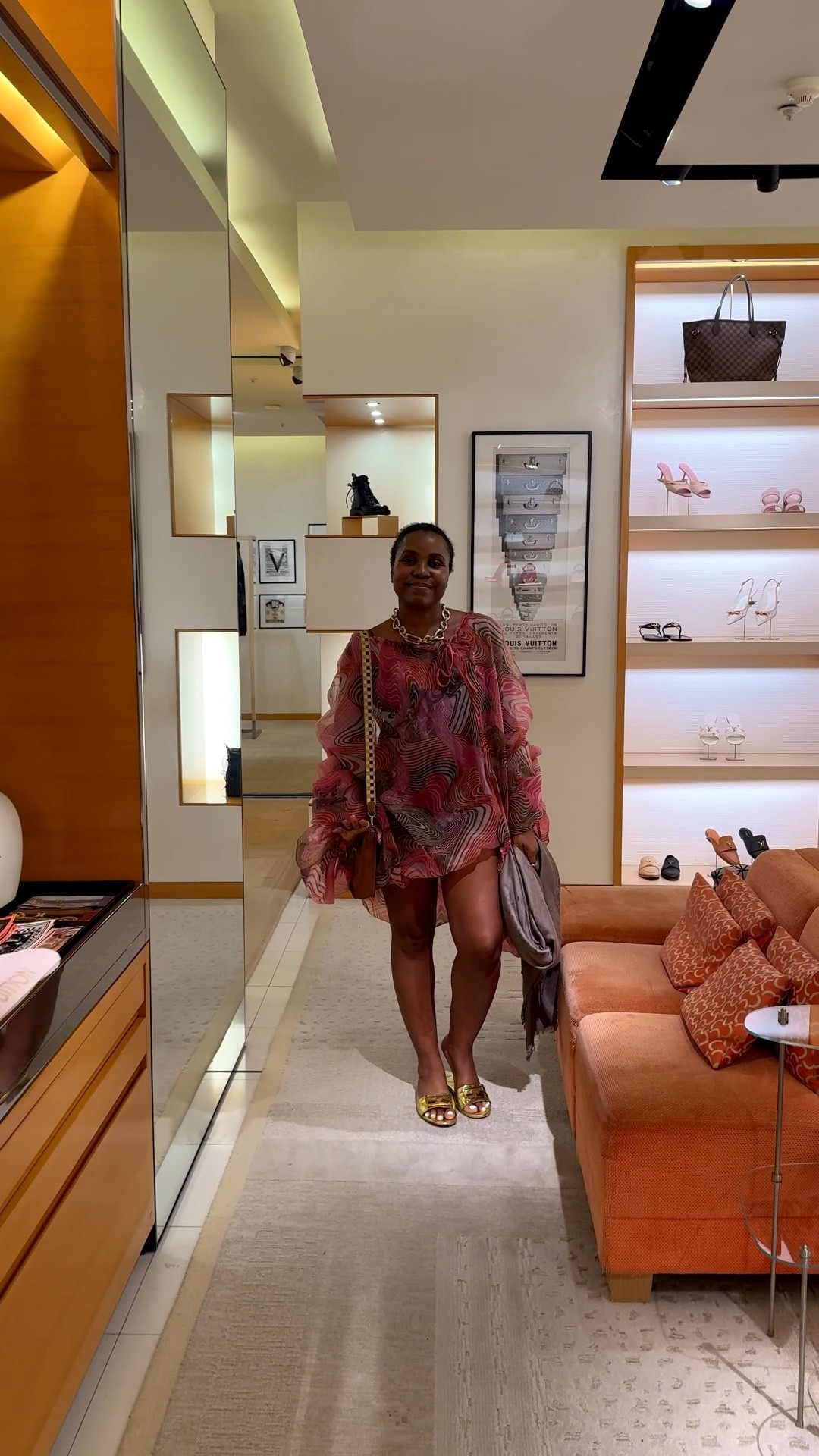 Day out shopping in Cape Town. P.S. VAT is 15% (cash back) 
Romper is a size medium my regular size 