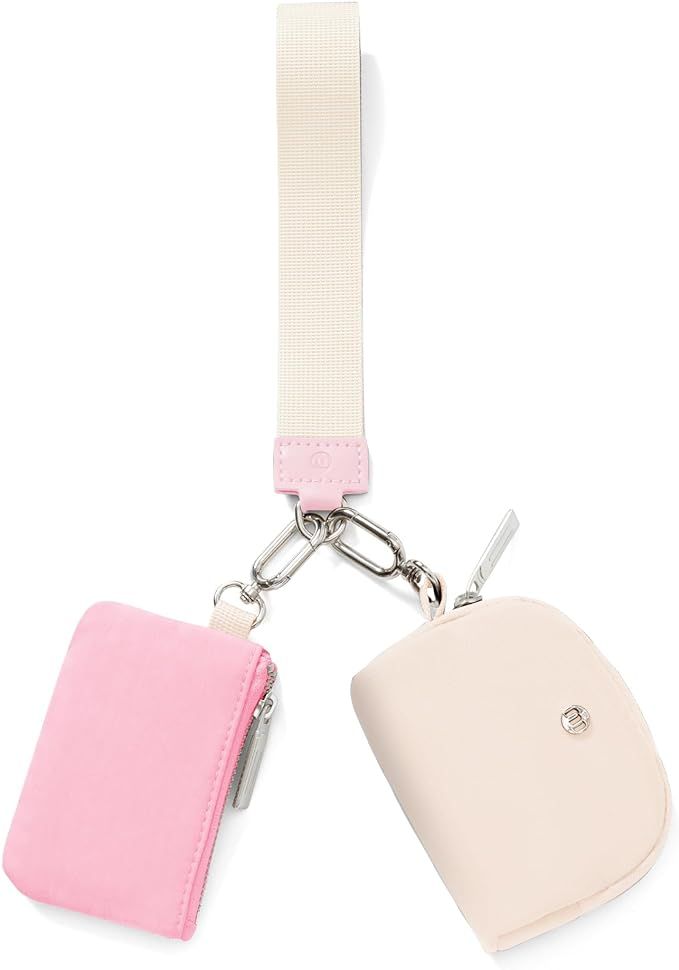 Mum's memory Women's Wristlet Two Zip Mini Pouch Wallet Smassy | Amazon (US)