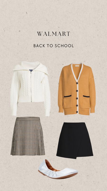 Walmart back to school fall fashion finds. Love these cardigans and skirts! I got a size medium in all 

#LTKunder50 #LTKBacktoSchool #LTKunder100