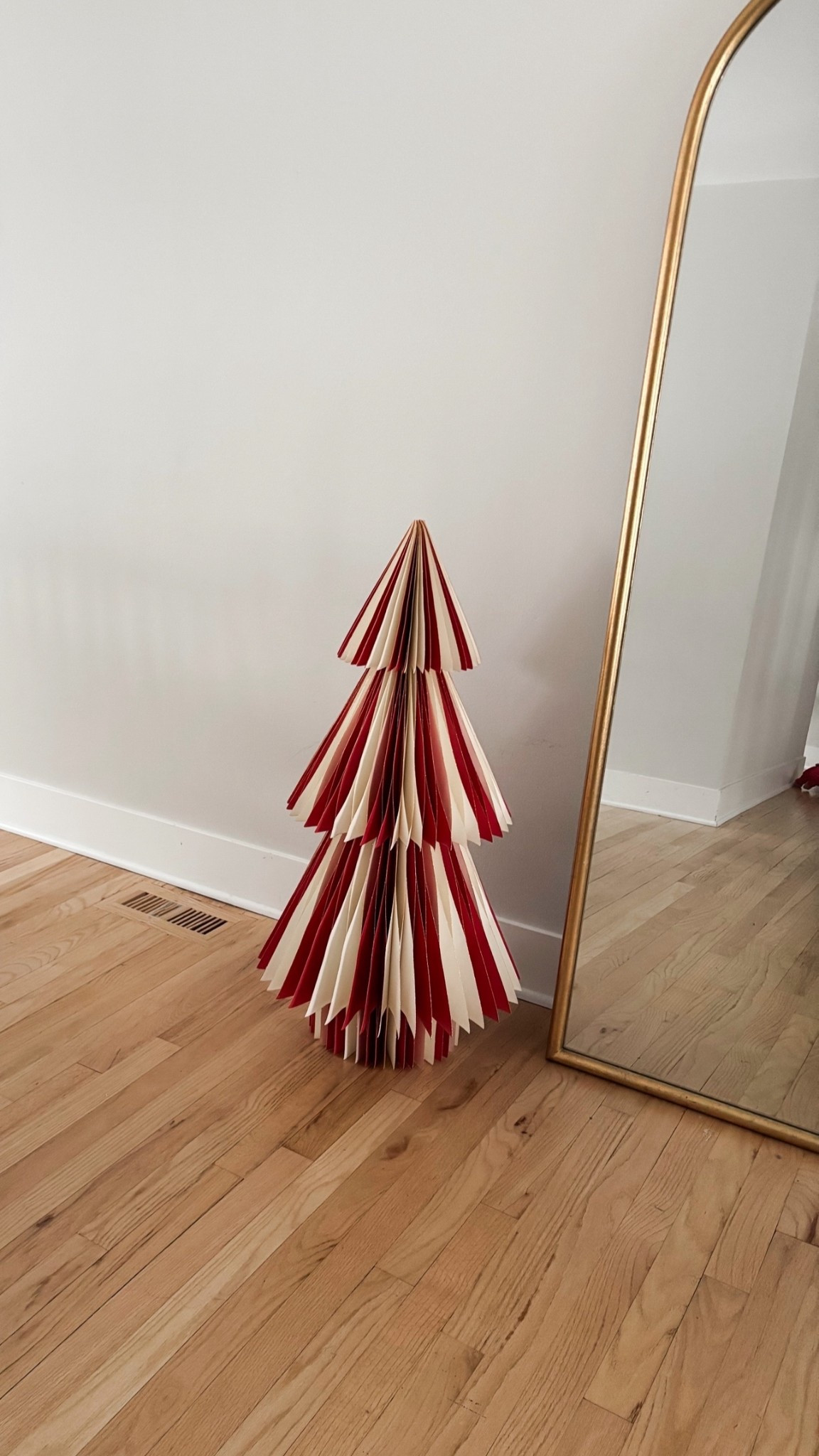 Christmas indoor decorations 
Home decor 
Honey comb paper tree Christmas decoration 
#ltkwalmart

#LTKHoliday #LTKSeasonal #LTKHome