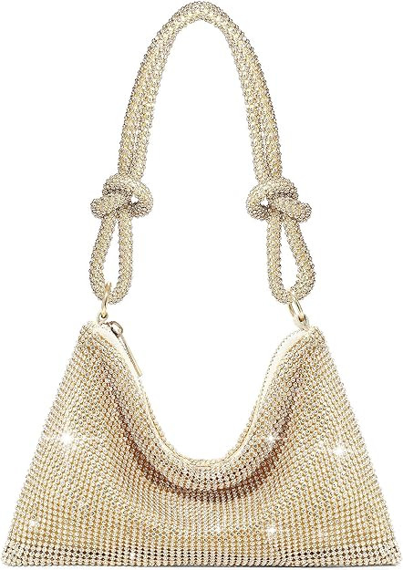 GEMIU Evening Bag Sparkle Purses for Women, Rhinestone Clutch Purse for Women Dressy Sequin Purse | Amazon (US)