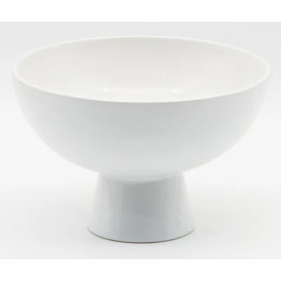 White Pedestal Bowl | Wayfair North America