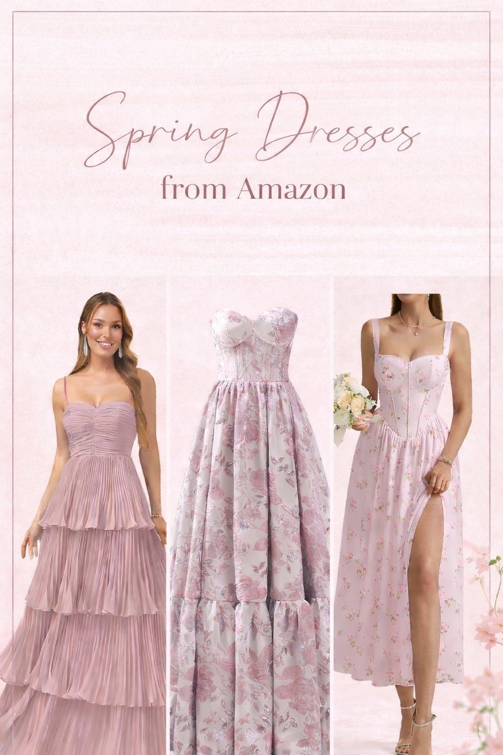 Spring dresses from Amazon! 

#LTKootd #LTKSpringSale #LTKWedding