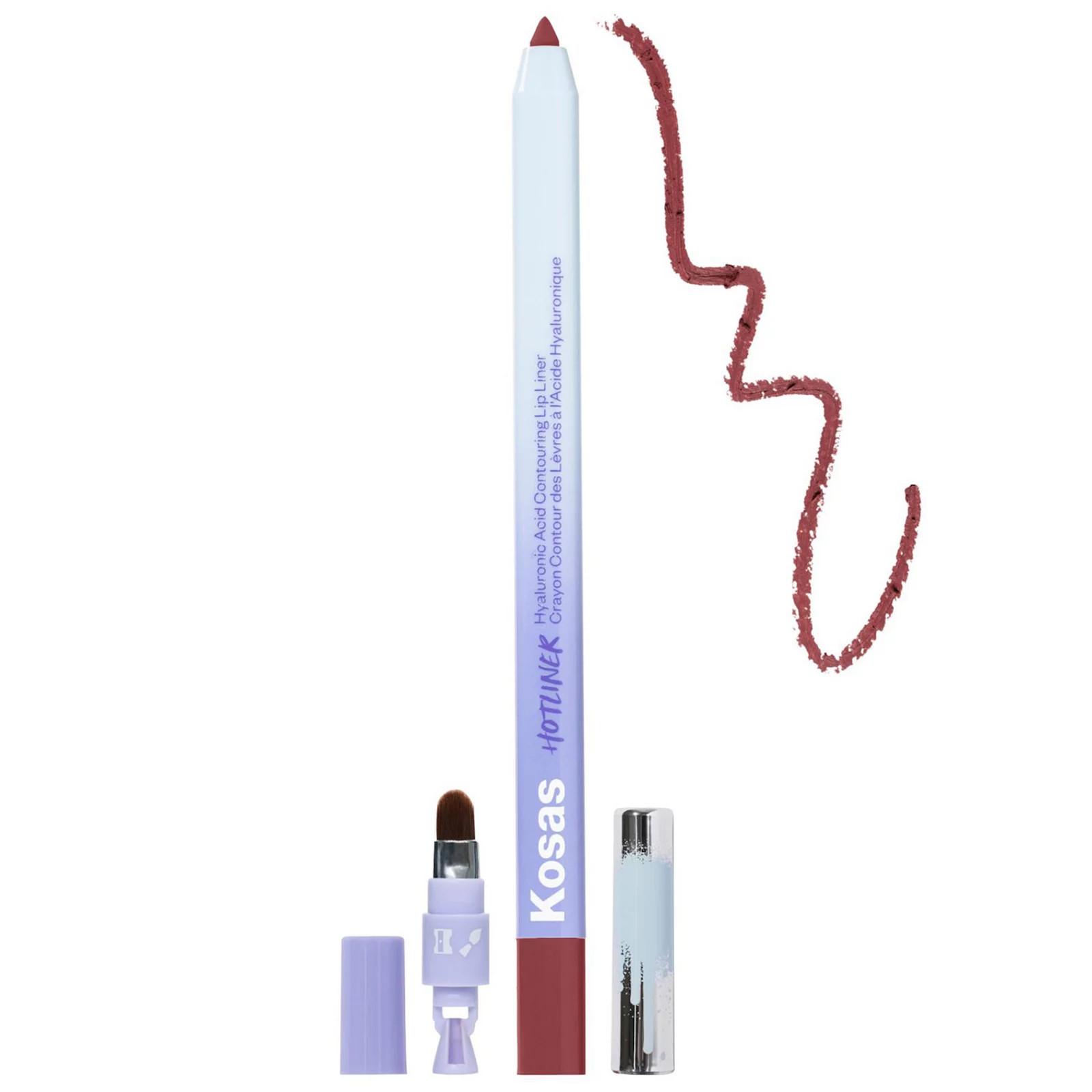 Kosas Hotliner Hyaluronic Acid Contouring Lip Liner, Size: .0017Oz, Beyond | Kohl's