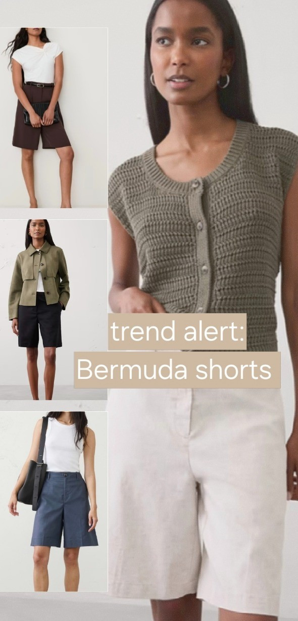 Bermuda perfect for summer nights with a roll neck sweater then right into fall with layers/blazers! 

#LTKootd #LTKWorkwear #LTKvlog