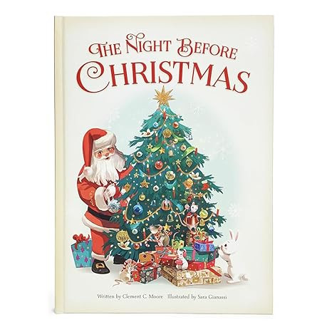 The Night Before Christmas Keepsake Holiday Storybook      Hardcover – August 25, 2019 | Amazon (US)