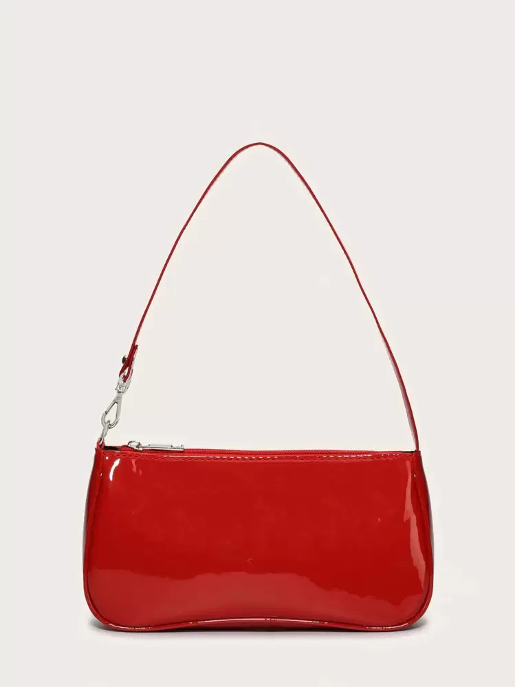 Red Leather Bag | SHEIN