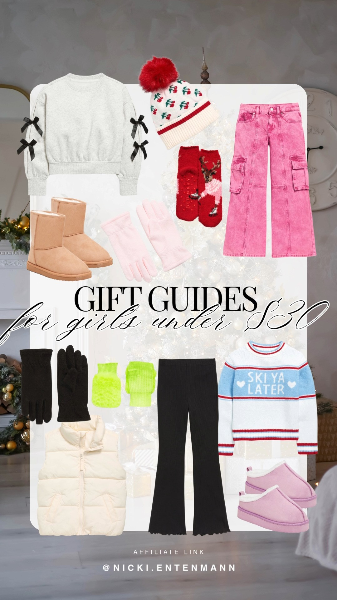 Gift guides for girls under $30 bring playful charm and stylish finds that feel thoughtful yet affordable. Perfect picks make holiday gifting joyful. #GiftGuide #ForGirls #Under30 #HolidayGifts #AffordableStyle #ShoppingInspo #LifestyleInspo #TrendyLooks #FestiveVibes #FashionDeals																 

 #LTKGiftGuide #LTKootd #LTKKids
