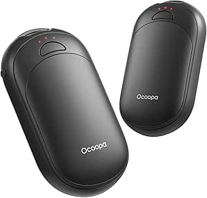 OCOOPA 2in1 Magnetic Rechargeable Hand Warmers, Electric Pocket-Sized Handwarmers, Light Sleek St... | Amazon (US)
